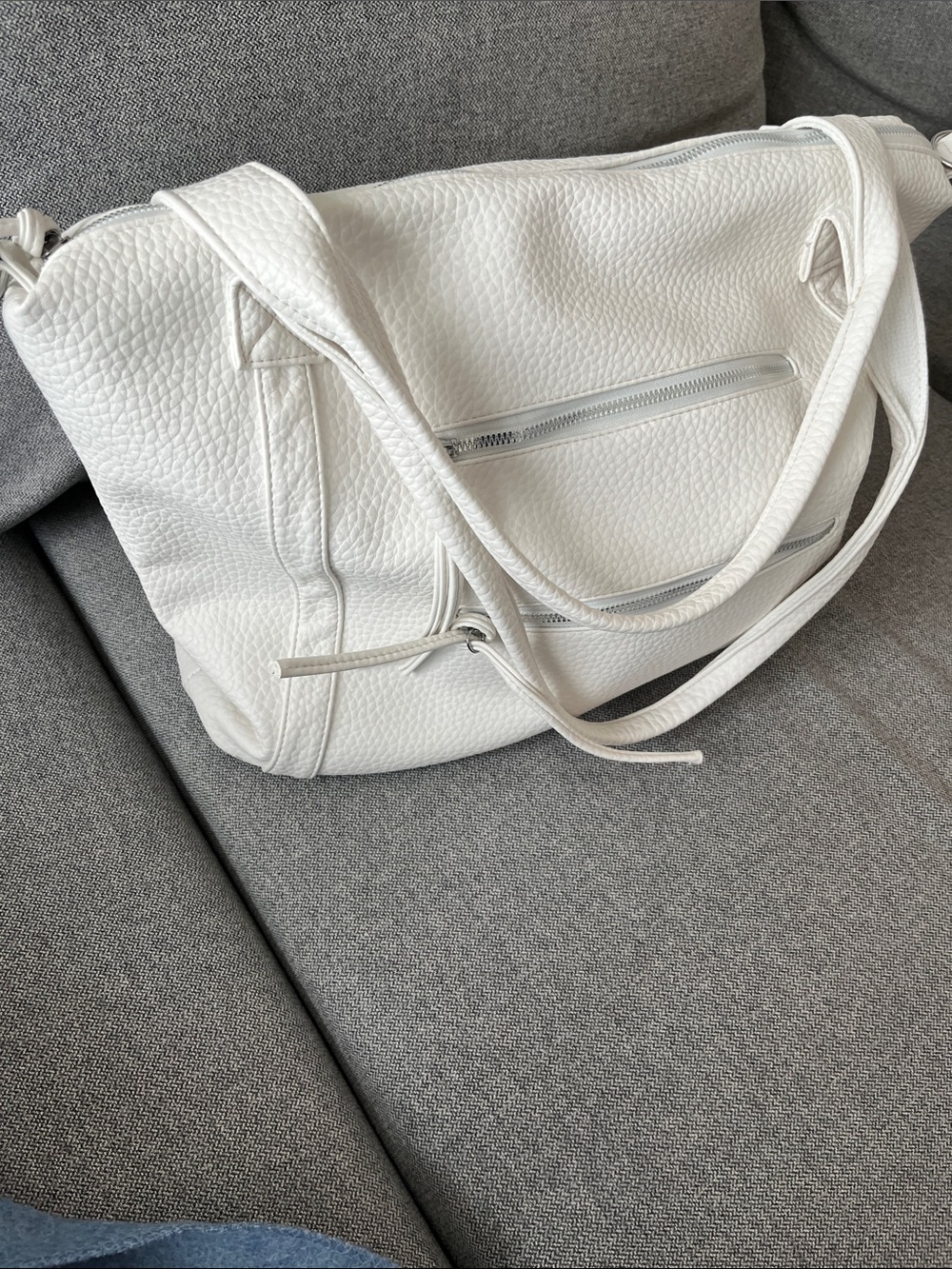 White Oversized Tote Bag